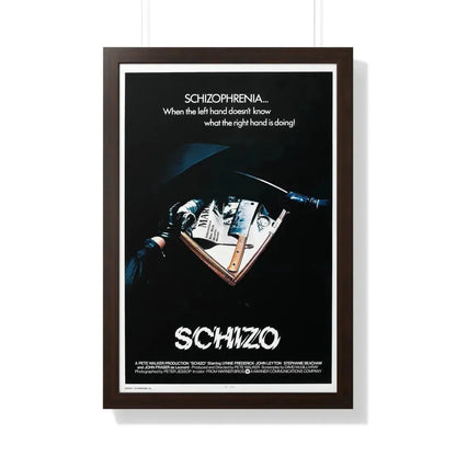 SCHIZO (2) 1976 - Framed Movie Poster - The Sticker Space