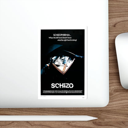 SCHIZO (2) 1976 Movie Poster STICKER Vinyl Die-Cut Decal-The Sticker Space