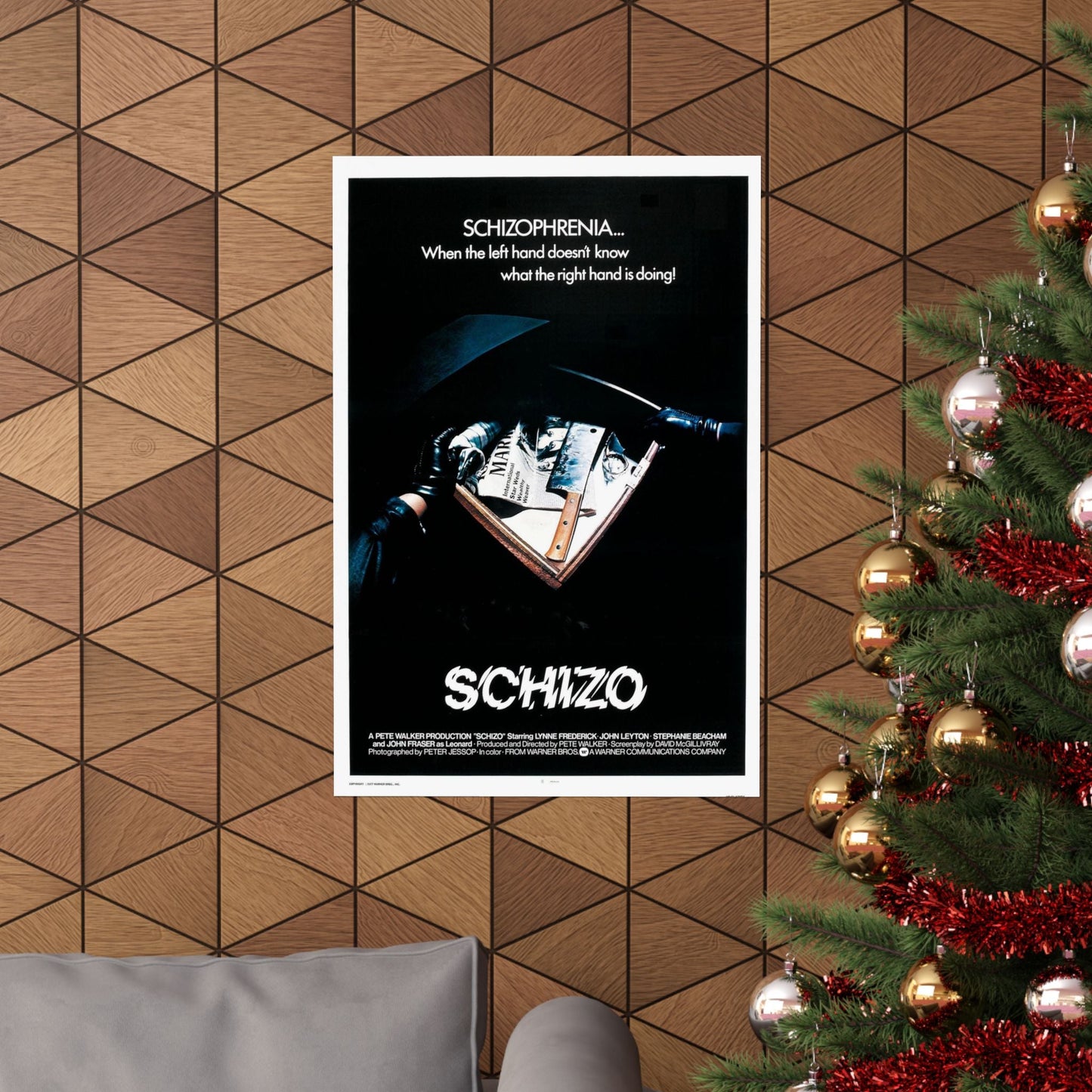 SCHIZO (2) 1976 - Paper Movie Poster-The Sticker Space