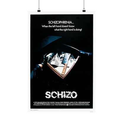 SCHIZO (2) 1976 - Paper Movie Poster-16″ x 24″-The Sticker Space