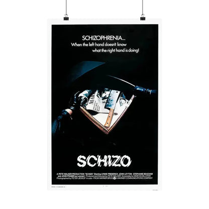 SCHIZO (2) 1976 - Paper Movie Poster 16″ x 24″ Matte - The Sticker Space