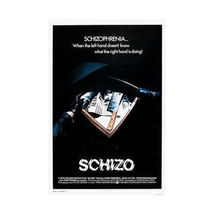 SCHIZO (2) 1976 - Paper Movie Poster-The Sticker Space