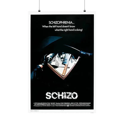 SCHIZO (2) 1976 - Paper Movie Poster 24″ x 36″ Matte - The Sticker Space