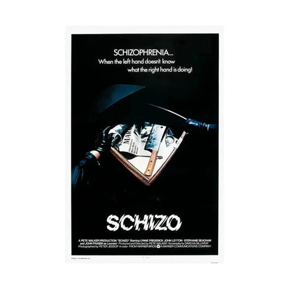 SCHIZO (2) 1976 - Paper Movie Poster - The Sticker Space