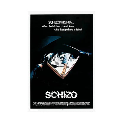 SCHIZO (2) 1976 - Paper Movie Poster - The Sticker Space