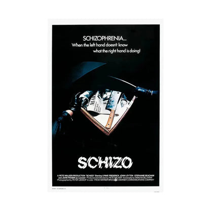 SCHIZO (2) 1976 - Paper Movie Poster - The Sticker Space