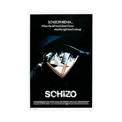 SCHIZO (2) 1976 - Paper Movie Poster - The Sticker Space