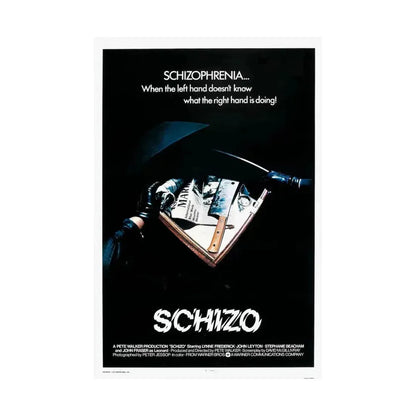 SCHIZO (2) 1976 - Paper Movie Poster - The Sticker Space