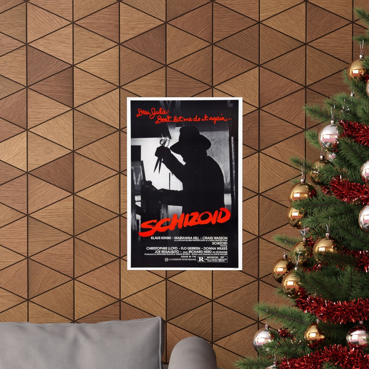 SCHIZOID 1980 - Paper Movie Poster-The Sticker Space