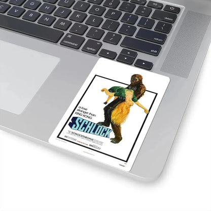 SCHLOCK 1973 Movie Poster - STICKER Vinyl Kiss-Cut Decal - The Sticker Space