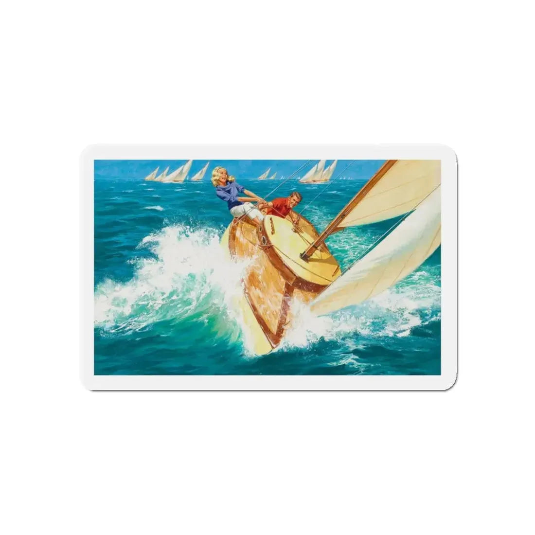 Schmidt's of Philadelphia Brewing Company advertisement (Magazine Illustration) Refrigerator Magnet - The Sticker Space