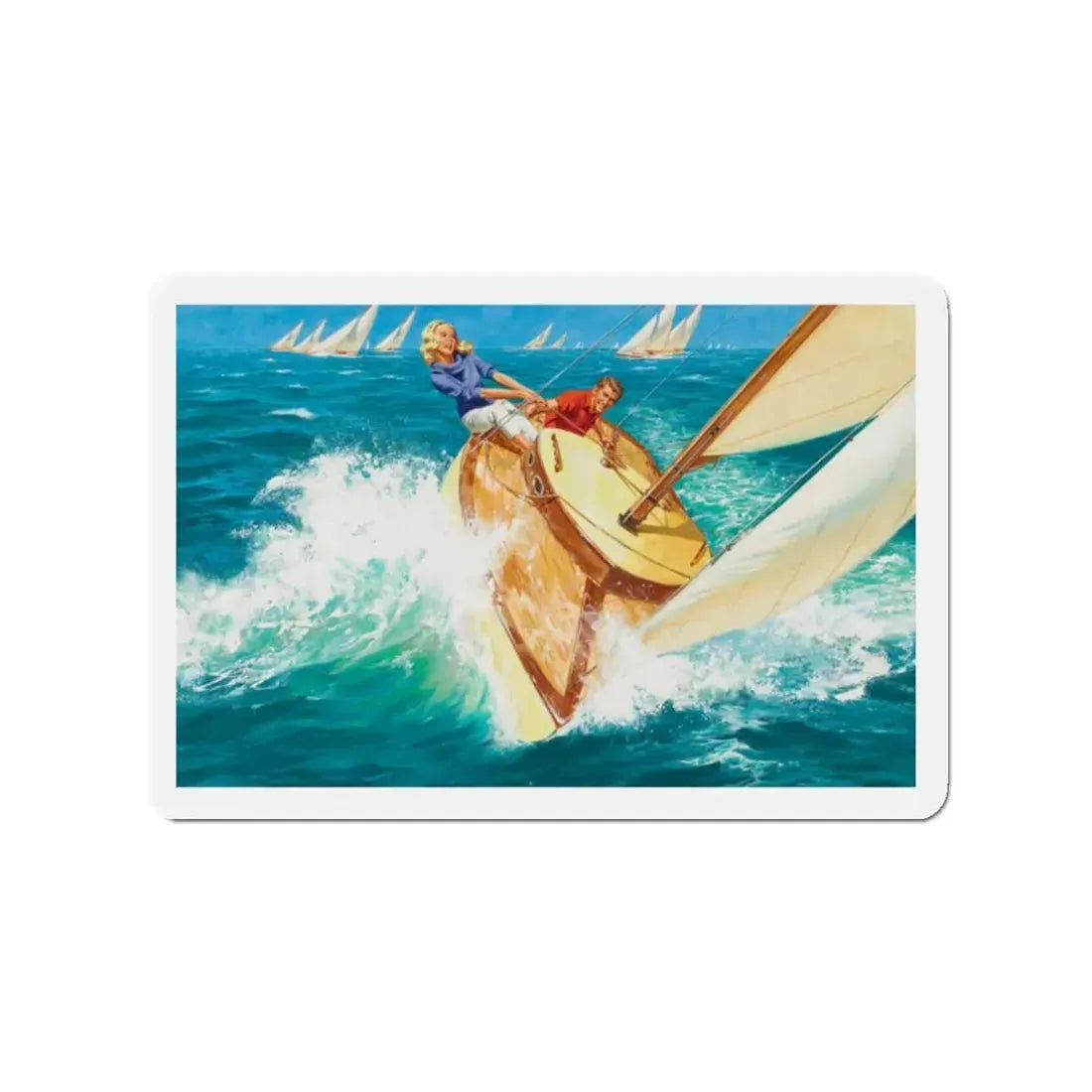 Schmidt's of Philadelphia Brewing Company advertisement (Magazine Illustration) Refrigerator Magnet - The Sticker Space