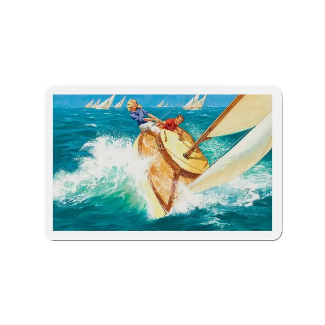 Schmidt's of Philadelphia Brewing Company advertisement (Magazine Illustration) Refrigerator Magnet - The Sticker Space