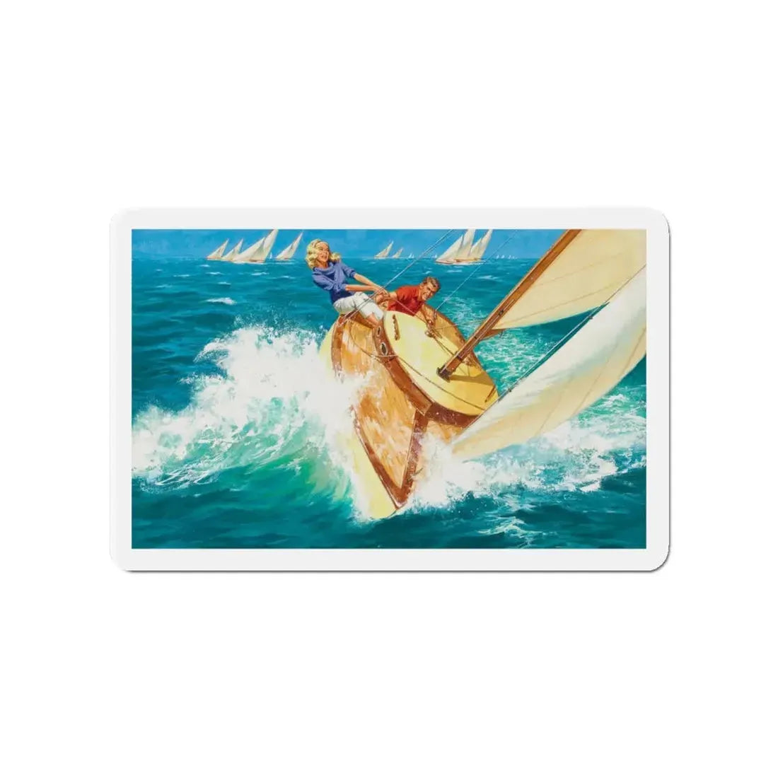 Schmidt's of Philadelphia Brewing Company advertisement (Magazine Illustration) Refrigerator Magnet - The Sticker Space