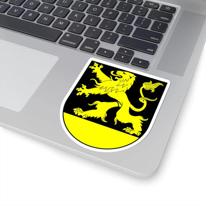 Schoeneck coat of arms (Germany) (Coat of Arms) STICKER Vinyl Kiss-Cut Decal - The Sticker Space