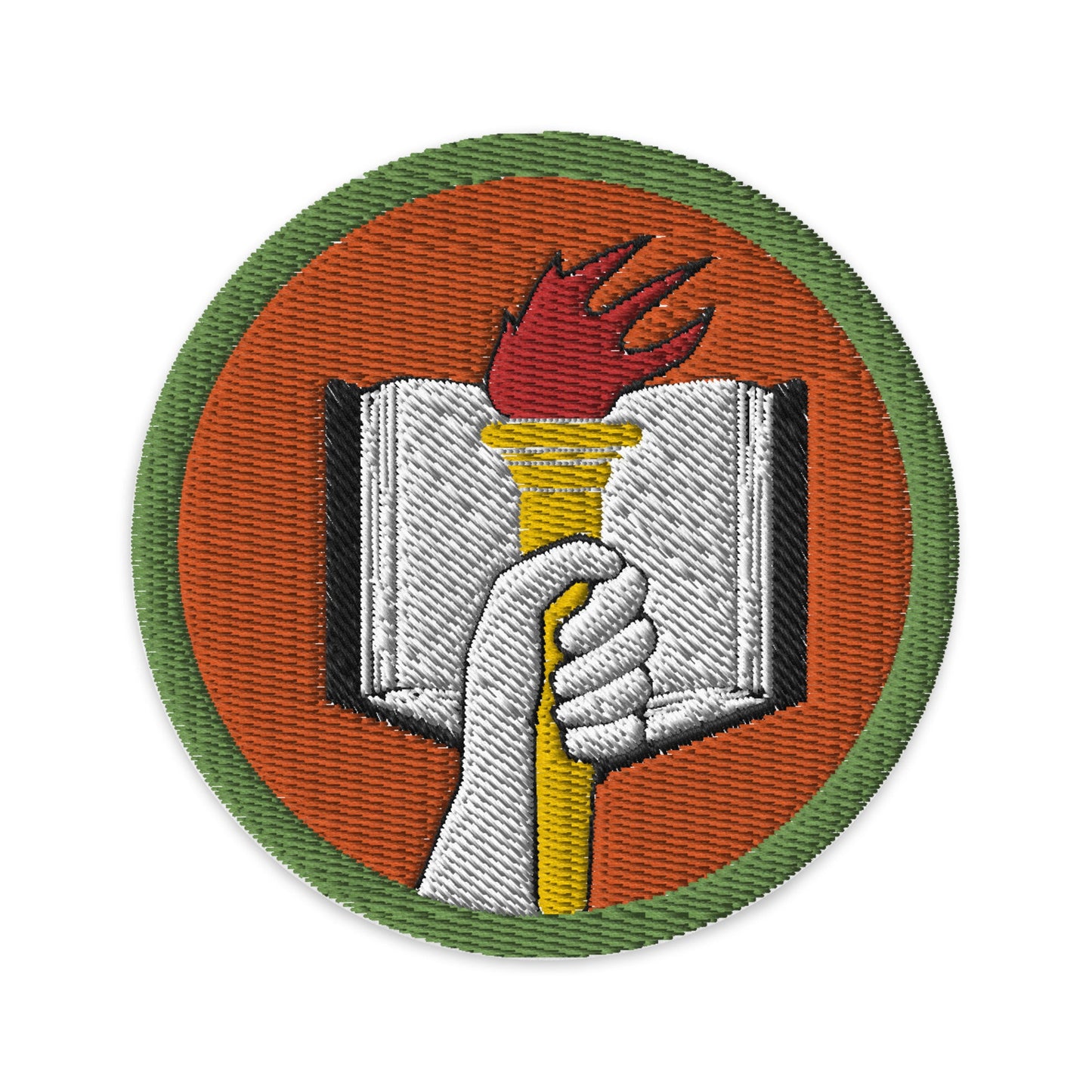 Scholarship (Boy Scouts Merit Badge) Embroidered Patch-The Sticker Space