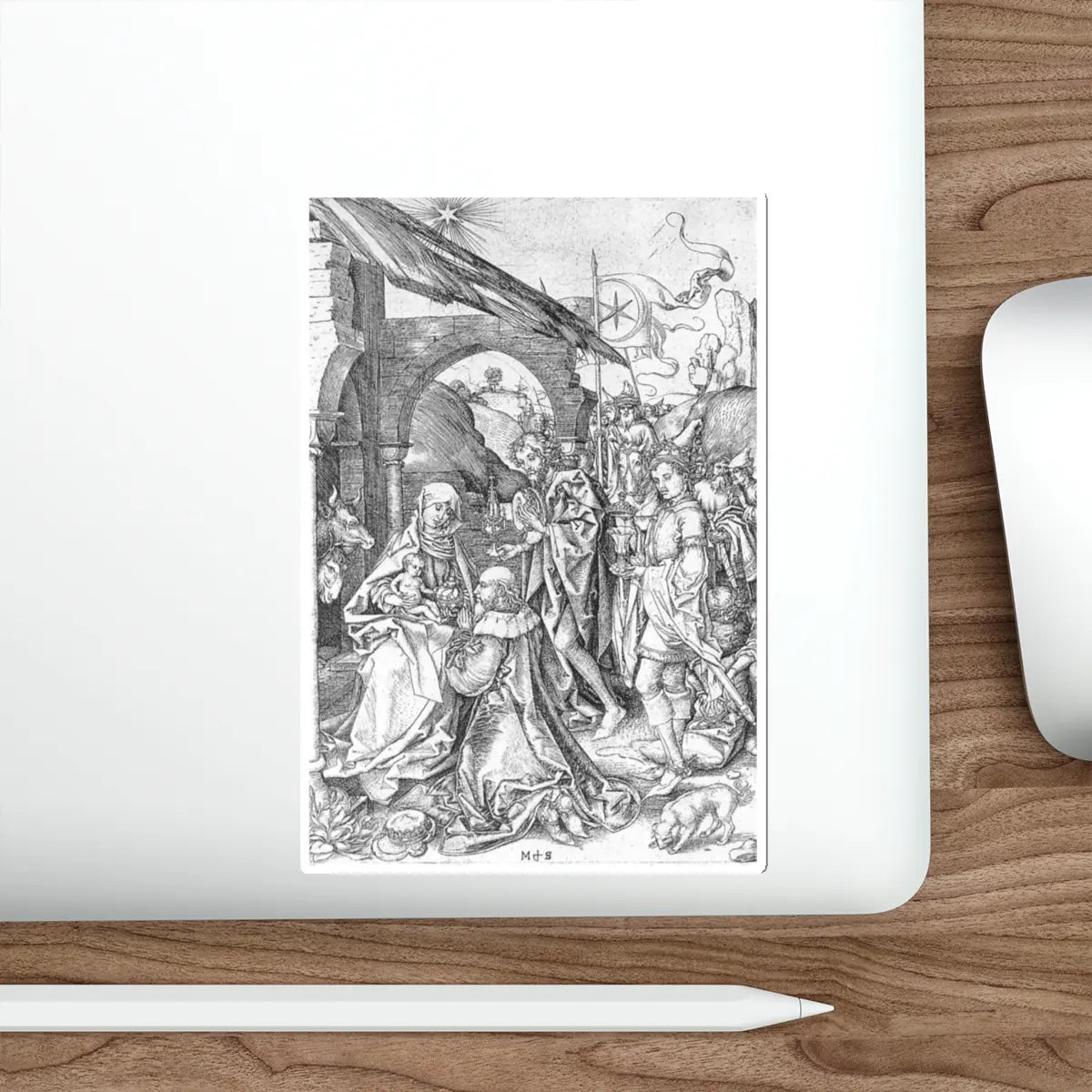 SKU:30647907536208171956 Sticker types:White Shape:Die-Cut Sizes:6" × 6"