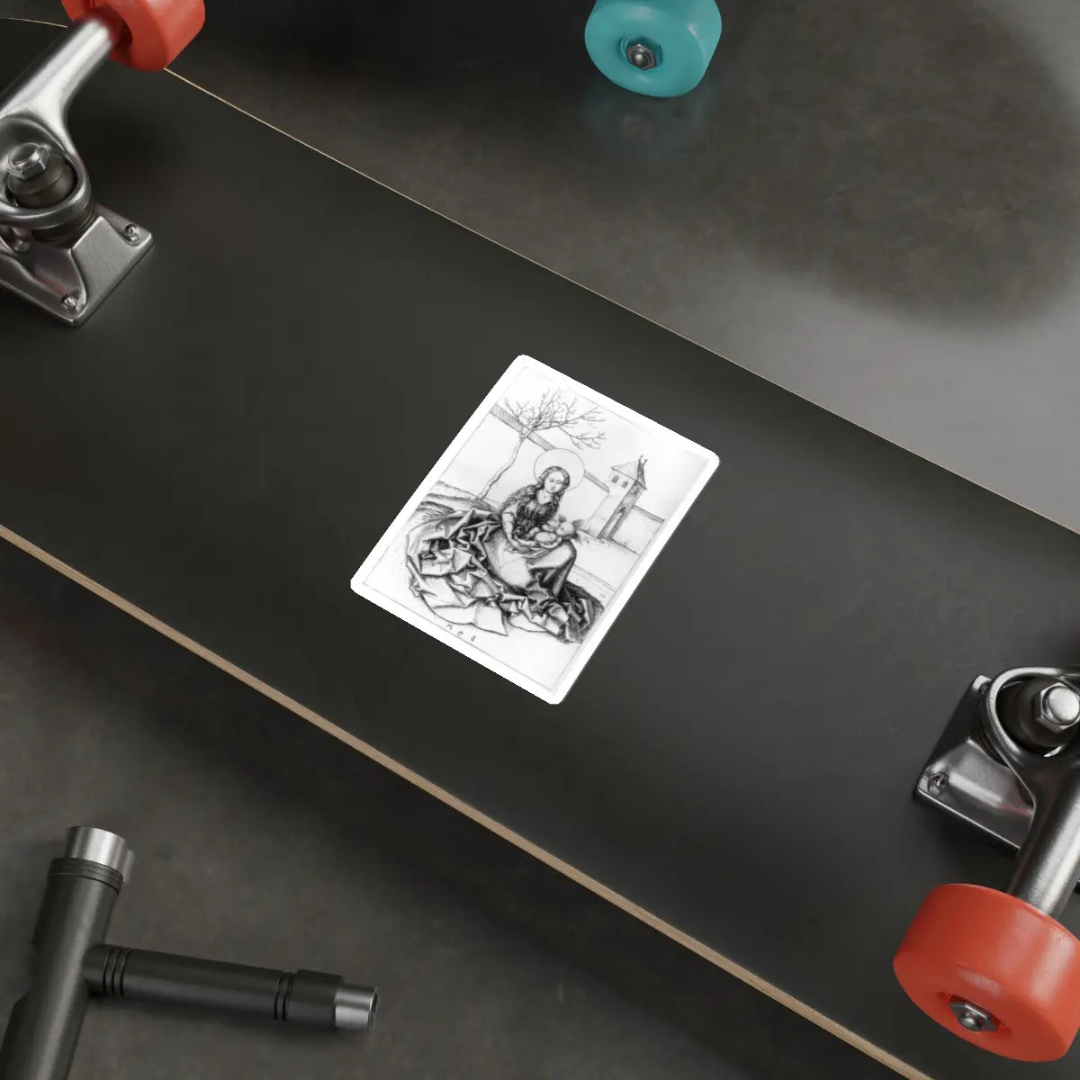 SKU:62684076498014253408 Sticker types:White Shape:Die-Cut Sizes:4" × 4"