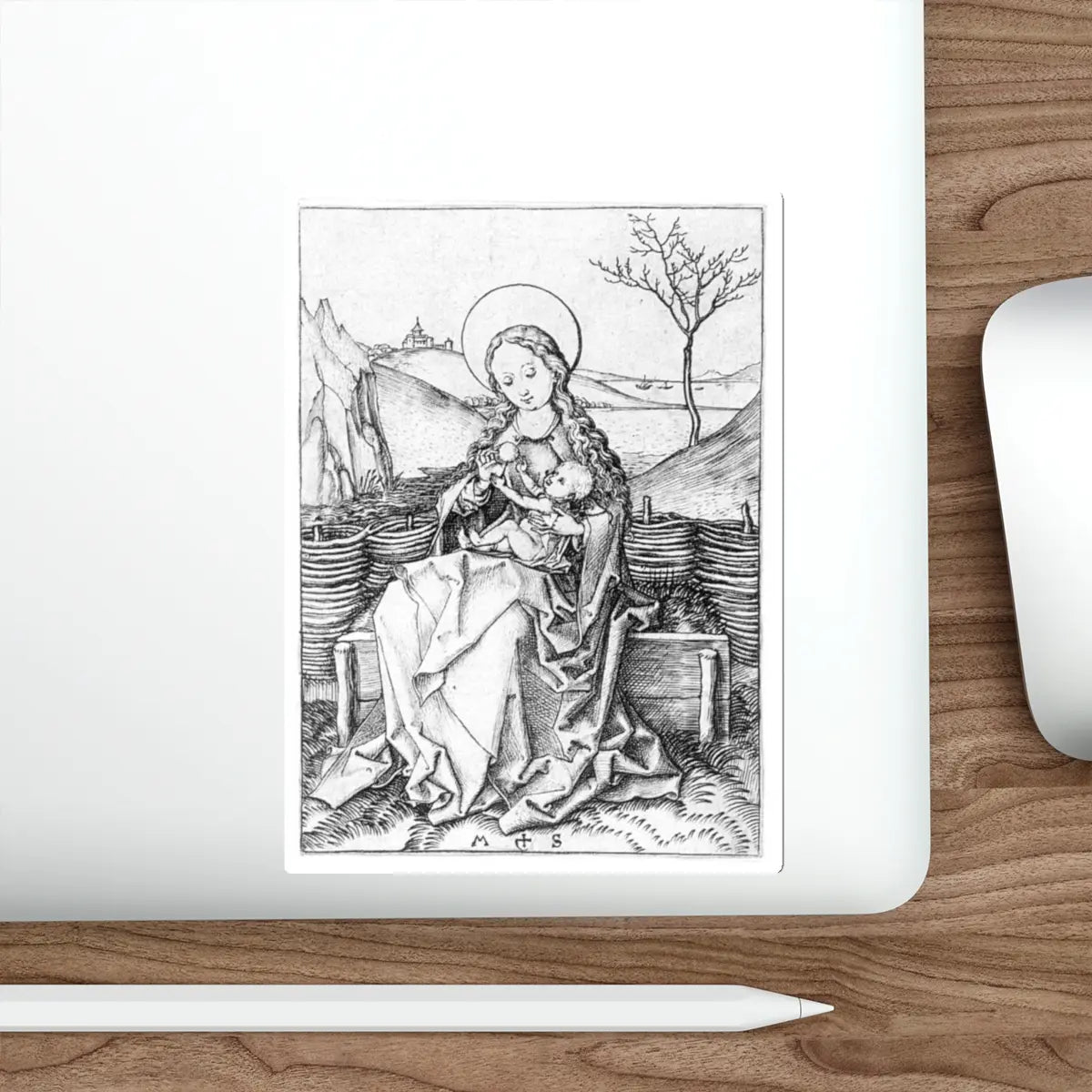 SKU:27791617658180672229 Sticker types:White Shape:Die-Cut Sizes:6" × 6"