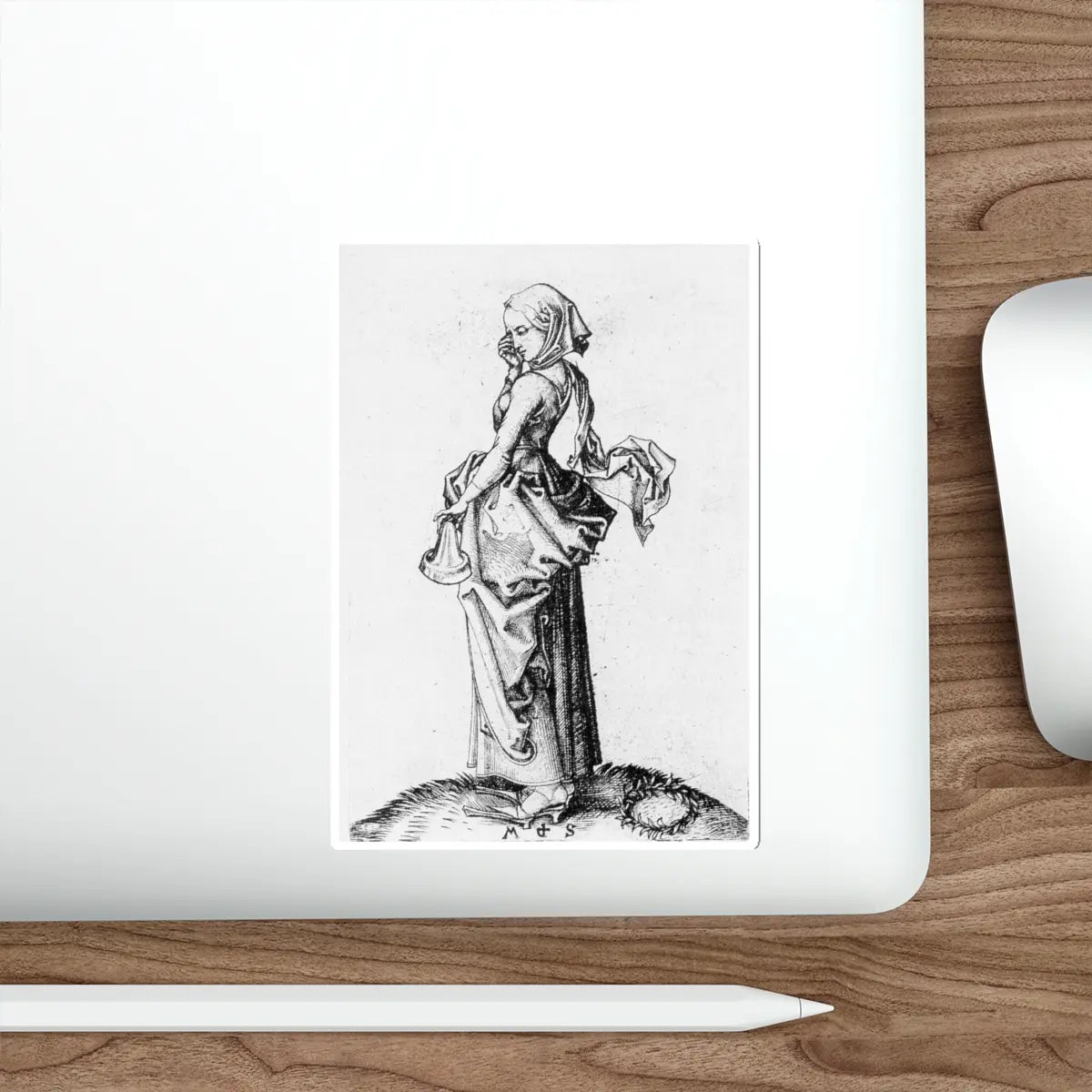 SKU:18459045536437410202 Sticker types:White Shape:Die-Cut Sizes:5" × 5"