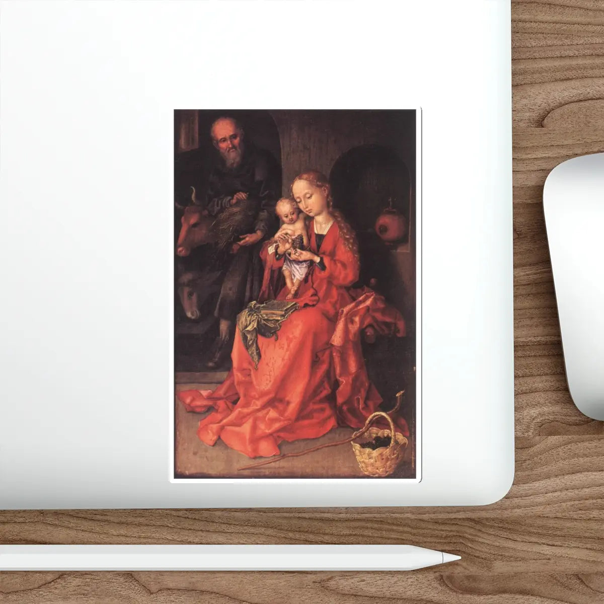 SKU:32796198365581399938 Sticker types:White Shape:Die-Cut Sizes:6" × 6"