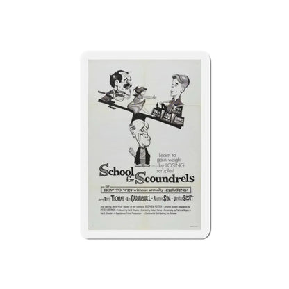 School for Scoundrels 1960 Movie Poster Refrigerator Magnet - The Sticker Space