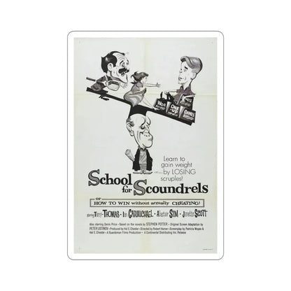 School for Scoundrels 1960 Movie Poster STICKER Vinyl Die-Cut Decal 5 Inch - The Sticker Space
