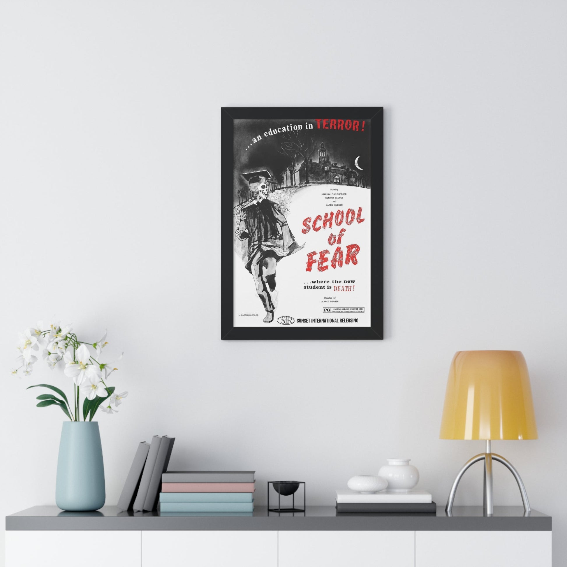 SCHOOL OF FEAR 1969 - Framed Movie Poster-The Sticker Space