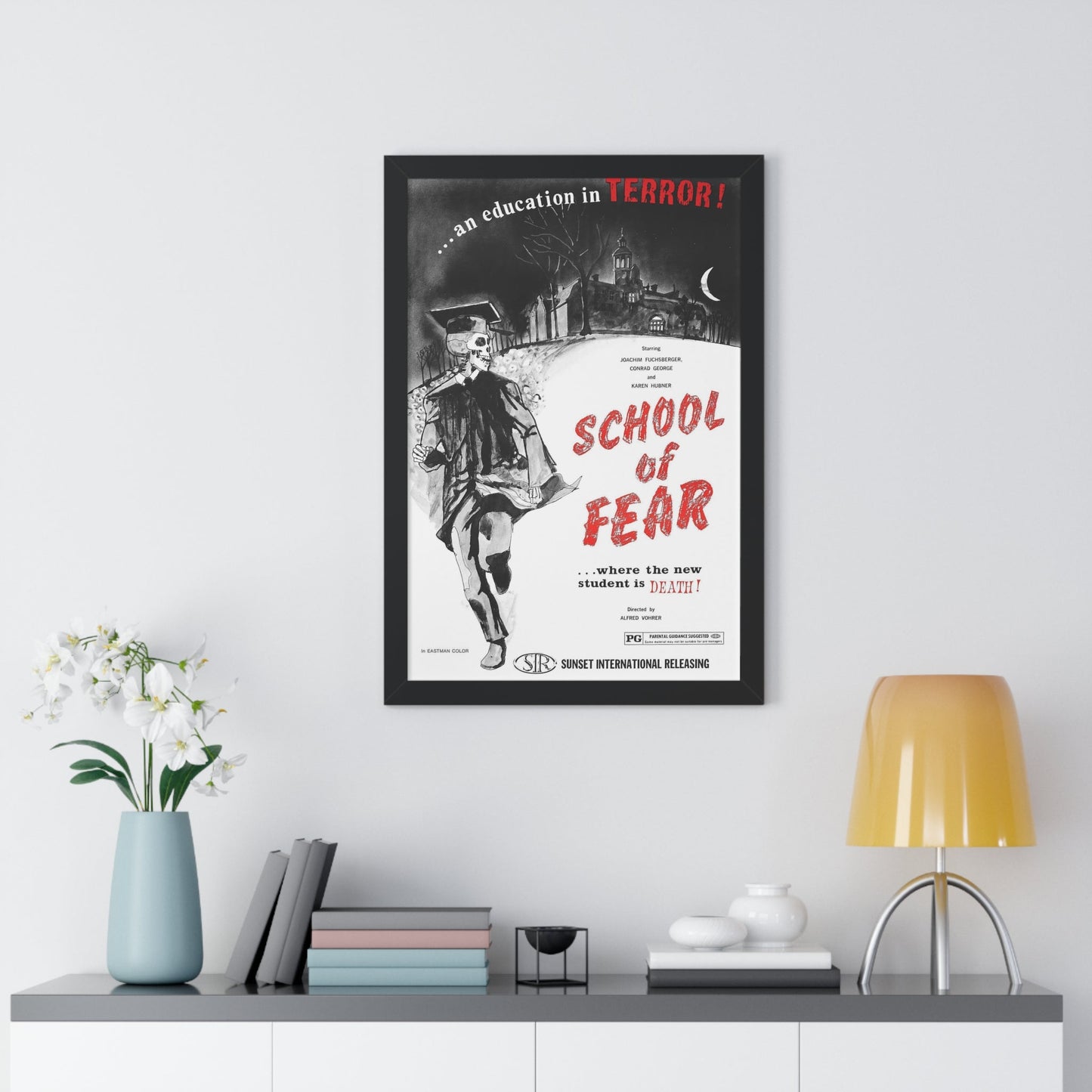 SCHOOL OF FEAR 1969 - Framed Movie Poster-The Sticker Space