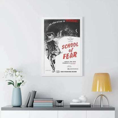 SCHOOL OF FEAR 1969 - Framed Movie Poster - The Sticker Space