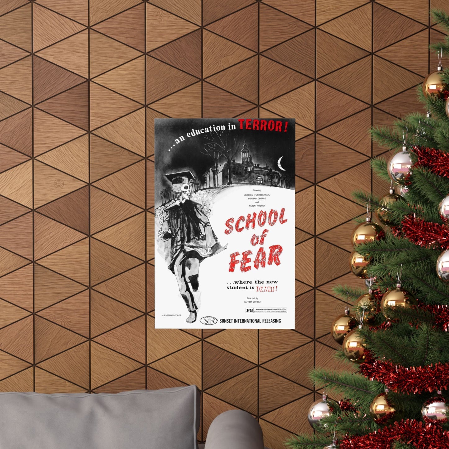 SCHOOL OF FEAR 1969 - Paper Movie Poster-The Sticker Space