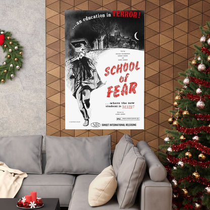 SCHOOL OF FEAR 1969 - Paper Movie Poster-The Sticker Space