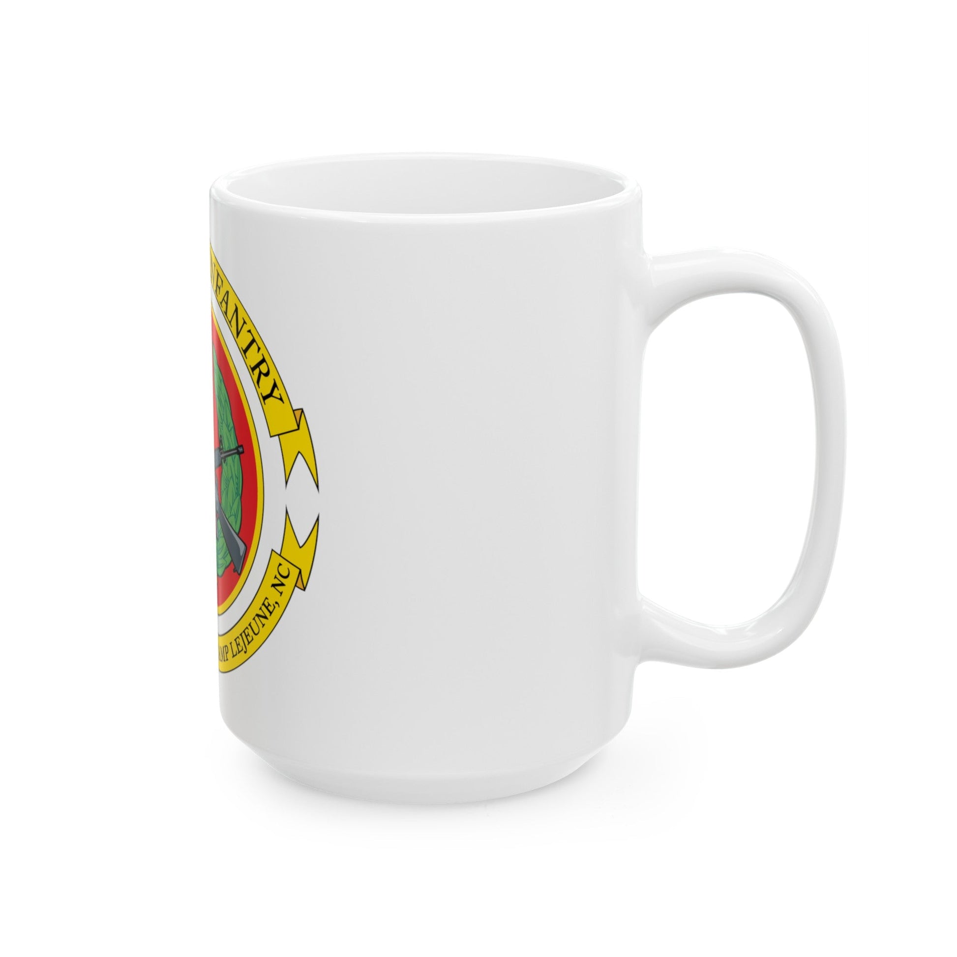 School Of Infantry Training CommandCamp Lejeune NC (USMC) White Coffee Mug-The Sticker Space