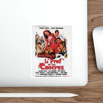 SCHOOL TEACHER IN COLLEGE (2) 1978 Movie Poster STICKER Vinyl Die-Cut Decal-The Sticker Space