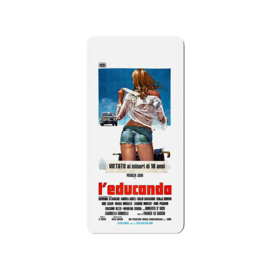 SCHOOLGIRL 1975 Movie Poster - Refrigerator Magnet-2" x 2"-The Sticker Space