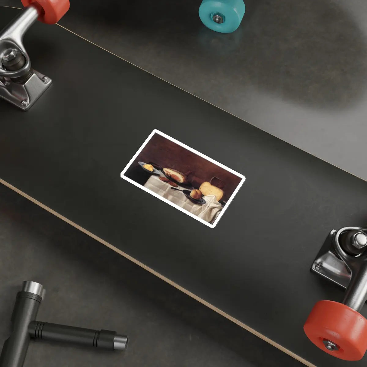 SKU:12736767131692691021 Sticker types:White Shape:Die-Cut Sizes:4" × 4"