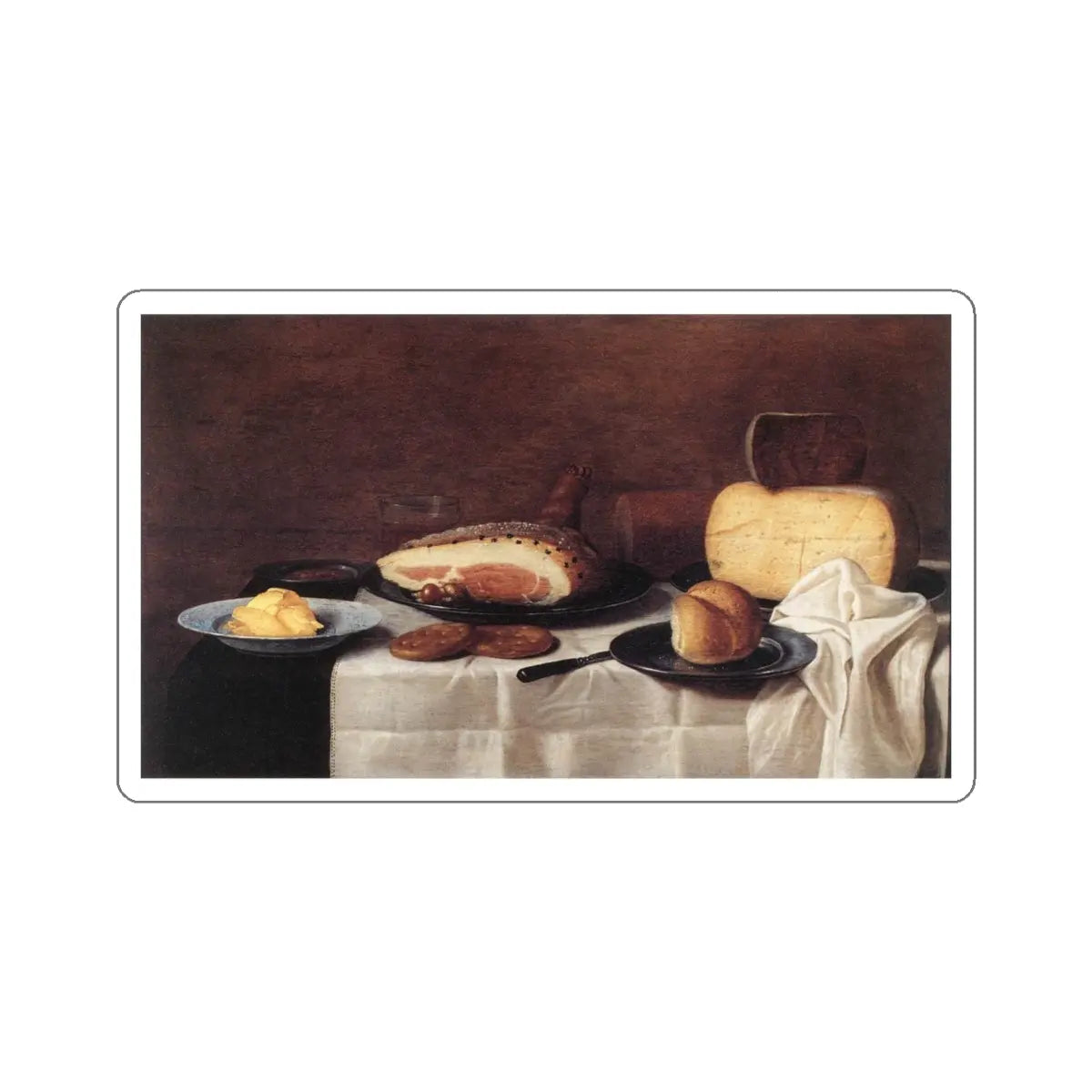 SKU:12736767131692691021 Sticker types:White Shape:Die-Cut Sizes:4" × 4"