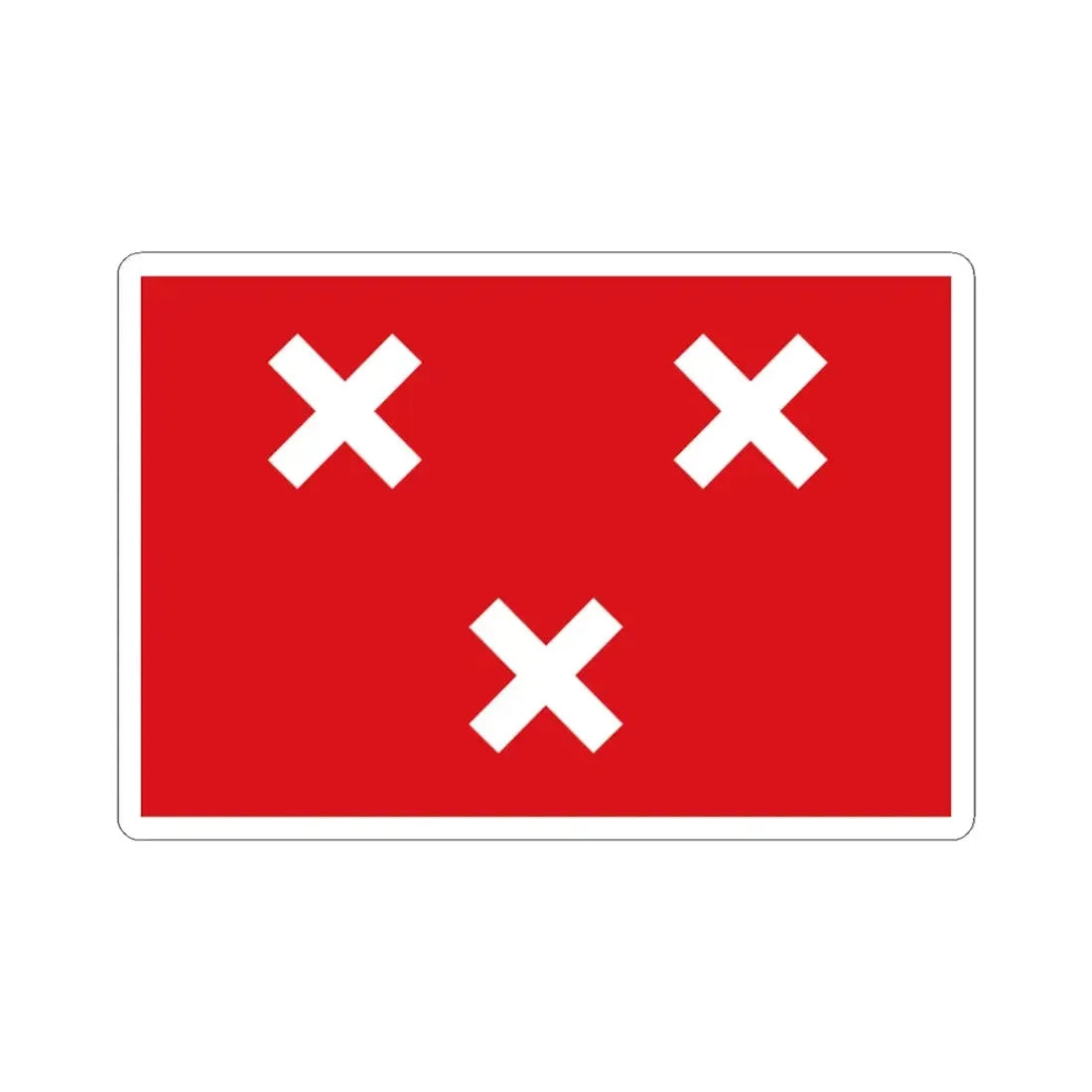 Schoten Belgium (Belgium) STICKER Vinyl Kiss-Cut Decal 3 Inch White - The Sticker Space