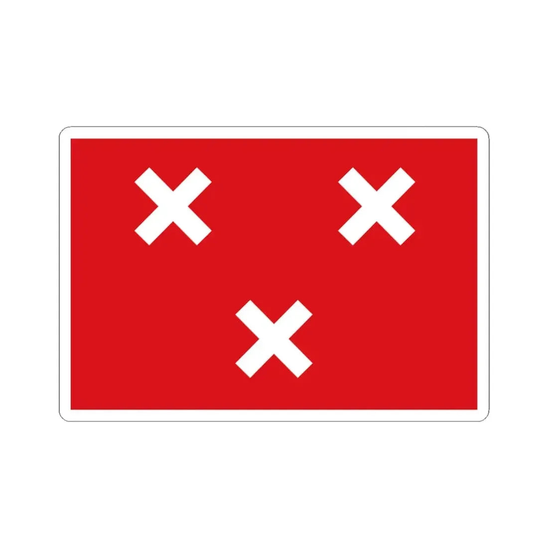 Schoten Belgium (Belgium) STICKER Vinyl Kiss-Cut Decal 4 Inch White - The Sticker Space