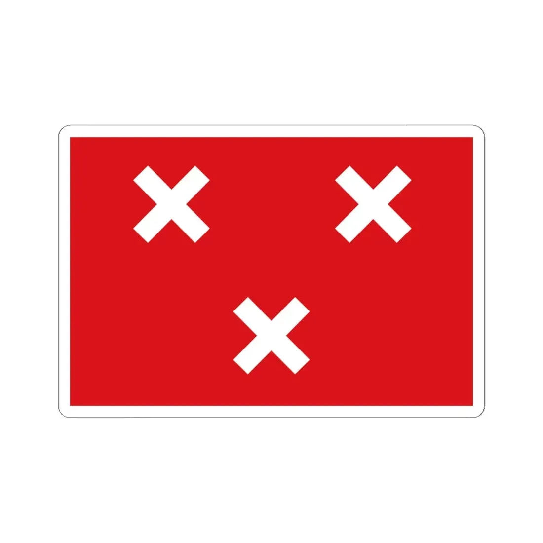 Schoten Belgium (Belgium) STICKER Vinyl Kiss-Cut Decal 6 Inch White - The Sticker Space