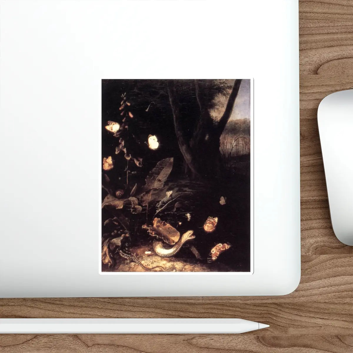 SKU:20401785662681216694 Sticker types:White Shape:Die-Cut Sizes:5" × 5"