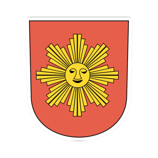 Schuepfheim coat of arms (Switzerland) (Coat of Arms) STICKER Vinyl Kiss-Cut Decal 2 Inch White - The Sticker Space