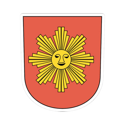 Schuepfheim coat of arms (Switzerland) (Coat of Arms) STICKER Vinyl Kiss-Cut Decal 3 Inch White - The Sticker Space