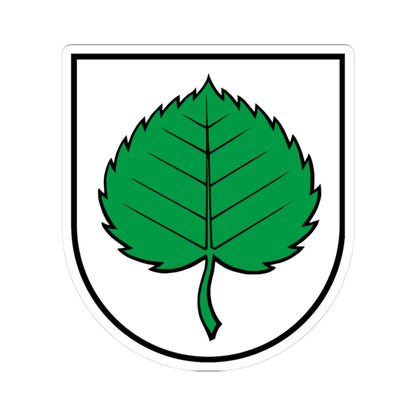 Schupfart-blason (Switzerland) (Coat of Arms) STICKER Vinyl Kiss-Cut Decal 3 Inch White - The Sticker Space