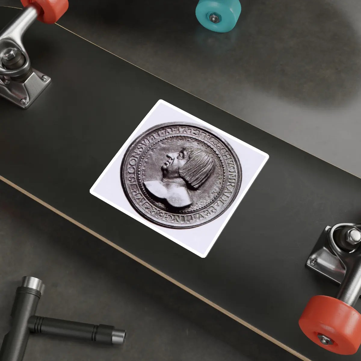 SKU:16795687361498323188 Sticker types:White Shape:Die-Cut Sizes:5" × 5"