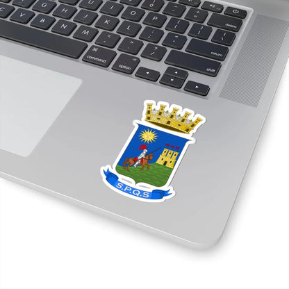 Sciacca-Stemma (Italy) (Coat of Arms) STICKER Vinyl Kiss-Cut Decal - The Sticker Space