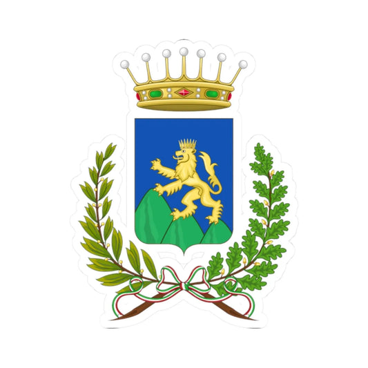Scicli-Stemma (Italy) (Coat of Arms) STICKER Vinyl Kiss-Cut Decal 2 Inch White - The Sticker Space