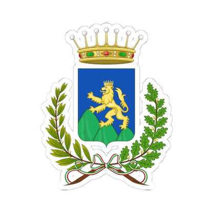 Scicli-Stemma (Italy) (Coat of Arms) STICKER Vinyl Kiss-Cut Decal 6 Inch White - The Sticker Space