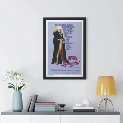 SCORCHY 1976 - Framed Movie Poster - The Sticker Space