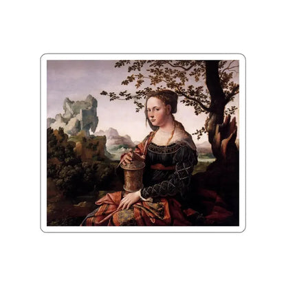 SCOREL, Jan van - Mary Magdalen (Artwork) STICKER Vinyl Die-Cut Decal White Die-Cut 3 Inch - The Sticker Space